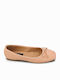 Damen Ballerinas in Beige Farbe