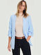 Moodo Damen Blazer Hellblau