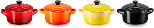Le Creuset Round Heat-Resistant Cookware with Lid 4 Pieces