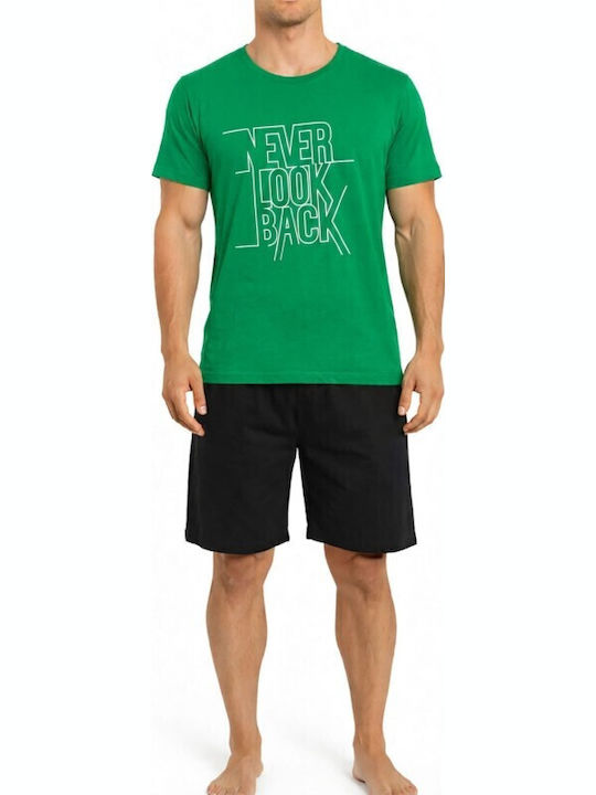 Best Touch Pijama De Vară Pentru Bărbați Verde