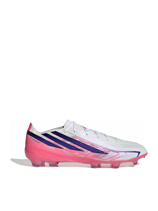 adidas F50 Hyperfast Pro FG Football Shoes with White Cleats adidas F50 Hyperfast Pro FG Football Shoes with White Cleats