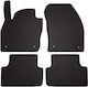 Rubber Car Mats Volkswagen T-cross Crossover 2019 Black Fitted