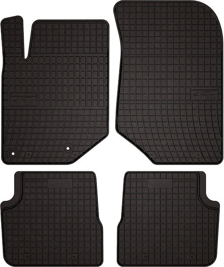 Rubber Car Mats Ds Ds3 Crossback Crossover 2018 Black Fitted
