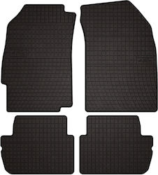 Rubber Car Mats Opel Karl Hatchback 2015-2019 Black Fitted