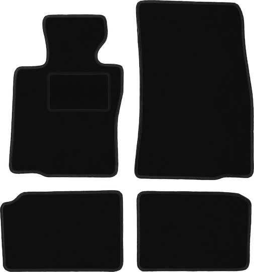 Velour Black Car Mats Mini Paceman Hatchback 2012-2016