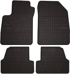 Rubber Car Mats Chevrolet Trax Crossover 2013-2019 Black Fitted Rubber Car Mats Chevrolet Trax Crossover 2013-2019 Black Fitted
