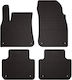 Rubber Car Mats Porsche Cayenne Iii Suv 2018 Black Fitted