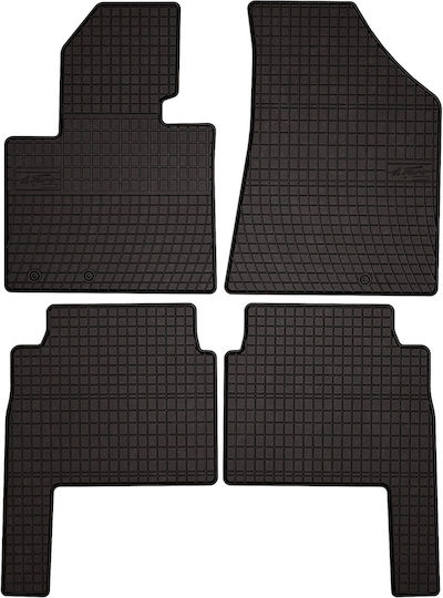 Гумени Килими За Кола Kia Sorento Ii Suv Преди Фейслифт 2009-2012 Черни Фитнати