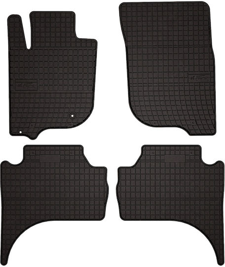Gummi Auto Fußmatten Mitsubishi L200 Vi Pickup 2019 Schwarz Passend