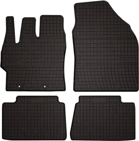 Rubber Car Mats Toyota Yaris Cross Crossover 2020 Black Fitted
