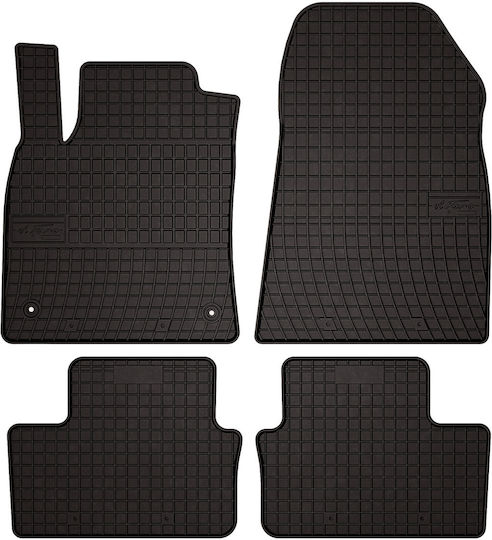 Rubber Car Mats Renault Clio V Hatchback 2019 Black Fitted