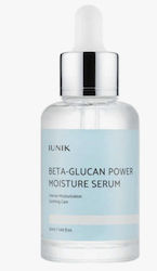 iUNIK Beta Glucan Power Serum Calmant și Hidratant pentru Față cu Acid Hialuronic pentru Detoxifiere și Hrană 50ml