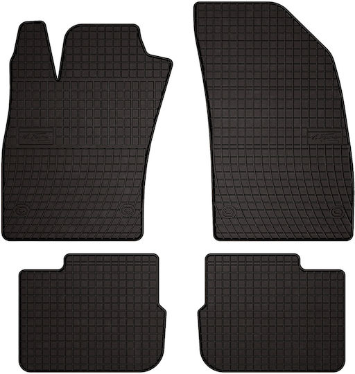 Rubber Car Mats Fiat Tipo Ii Sedan 2015 Black Fitted