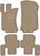 Velour Car Mats Mercedes R-class W251 Short Minivan 5 Seats Short 2005-2014 Beige