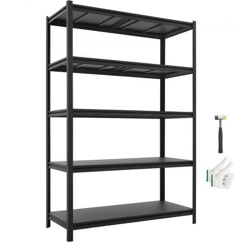 Vevor Ραφιέρα Dexion 123x52.2x181.3εκ. με 5 Ράφια Συνολικής Αντοχής 1361kg