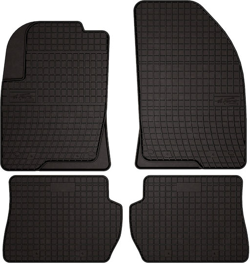 Gummi Auto Fußmatten Ford Fiesta Mk6 Hatchback 2002-2010 Schwarz Passgenau
