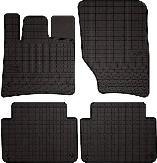 Covorașe Auto Cauciuc Audi Q7 I 4L SUV 2005-2015 Negri Fixați