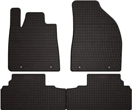 Rubber Car Mats Lexus Rx Iii Hybrid Suv 2008-2015 Black Fitted