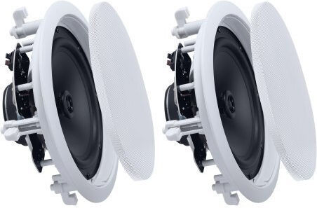 Vevor Εντοιχιζόμενα Ηχεία 150W (Ζεύγος) Λευκά
