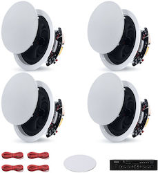 Vevor In der Wand Installationslautsprecher 150W Stück Weiß TZXDSYSQ65YCTXTEV001V2 Vevor In der Wand Installationslautsprecher 150W Stück Weiß TZXDSYSQ65YCTXTEV001V2