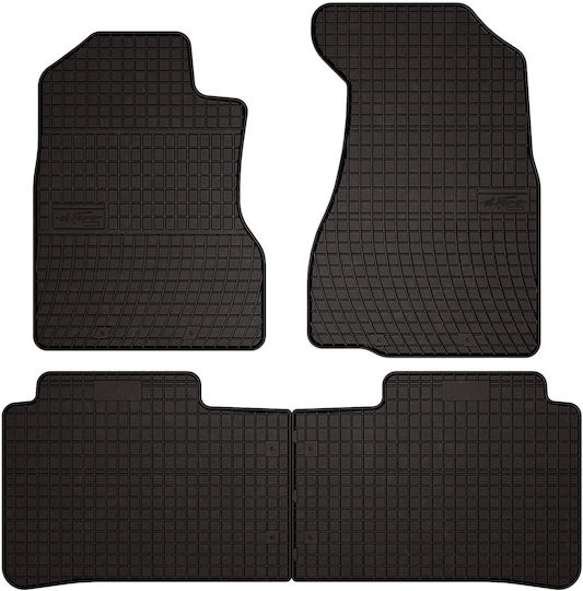 Гумени Килими За Кола Хонда CR-V II SUV 2001-2006 Черни Фитирани