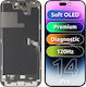 Mp Lcd Display Module Apple Iphone 14 Pro Premium Soft Oled Fhd 120hz Diagnostic Version Aftermarket Black