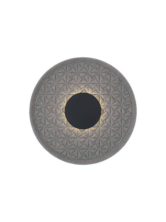 Zambelis Lights LED Warm White Ceiling & Wall Spot in Grey Color