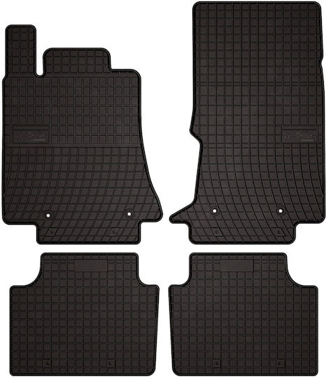Rubber Car Mats Alfa Romeo Giulia 4x4 4wd Sedan 2016 Black Fitted