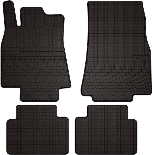 Gummifußmatten Mercedes-Benz Eine Klasse W169 Hatchback 2004-2012 Schwarz Passgenau