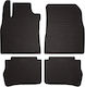 Rubber Car Mats Nissan Tiida C11 Hatchback Sedan 2004-2012 Black Fitted