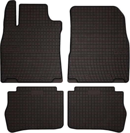 Rubber Car Mats Nissan Tiida C11 Hatchback Sedan 2004-2012 Black Fitted