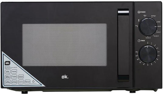 OK. Omwg 2024-1 B Cuptor cu Microunde cu Grill 20l Negru