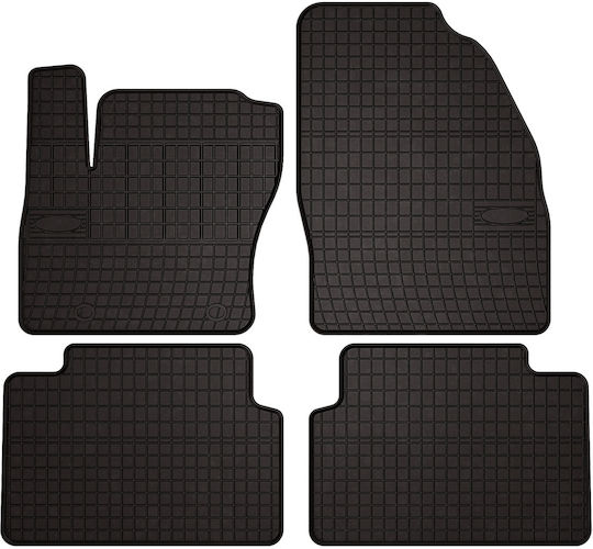 Gummifußmatten Autohaus Kuga Mk1 SUV 2008-2011 Schwarz Passgenau