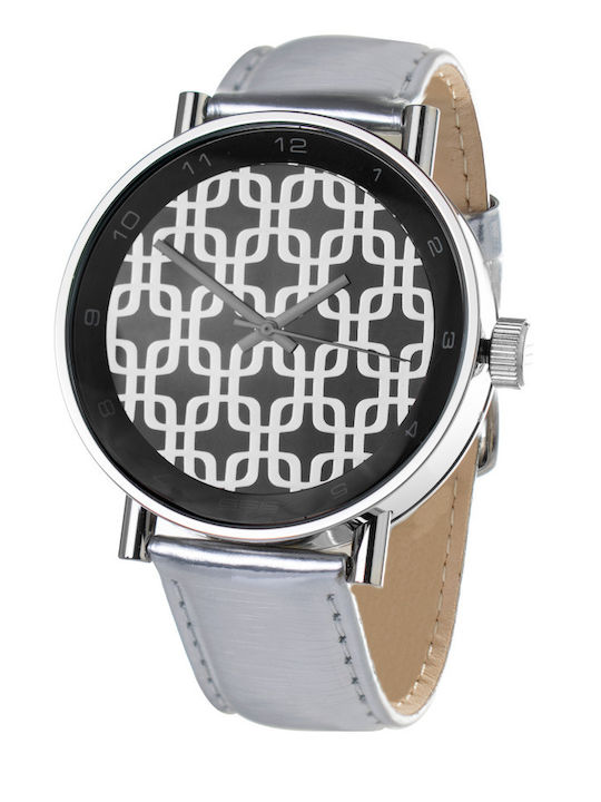 666 Barcelona Men's Watch 43mm Battery with Silver Metal Bracelet