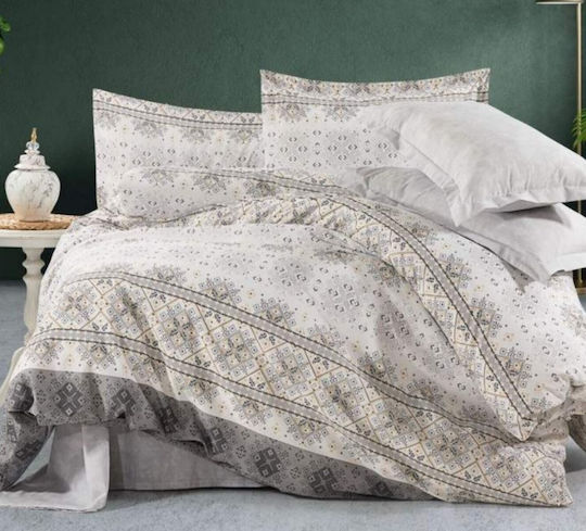 MayHome MayHome Coverlet Set Single Cotton & Polyester Geometric 160x240cm
