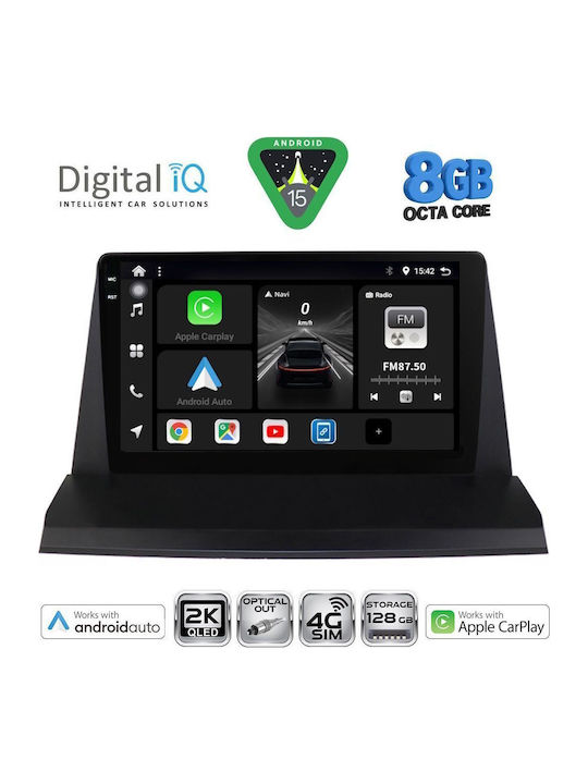 Digital IQ Car Audio System for Lexus NX 2014-2022 (Bluetooth/USB/WiFi/GPS/Apple CarPlay/Android Auto) with 9" Touch Screen