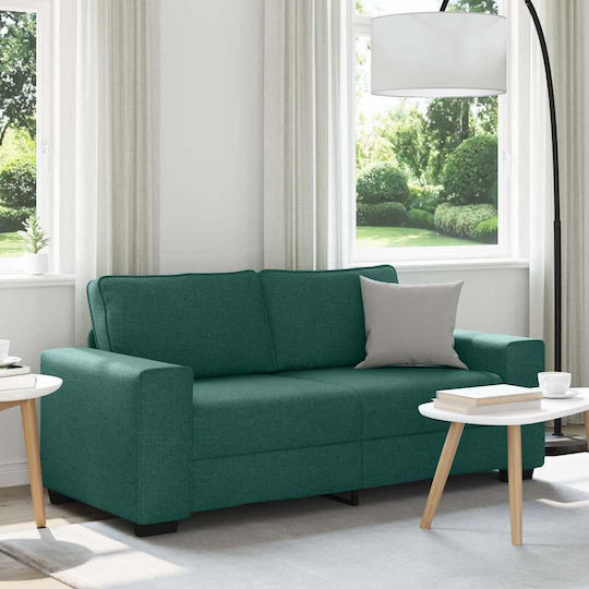 Doppelsitzer Sofa Dunkelgrün 180x77x82cm