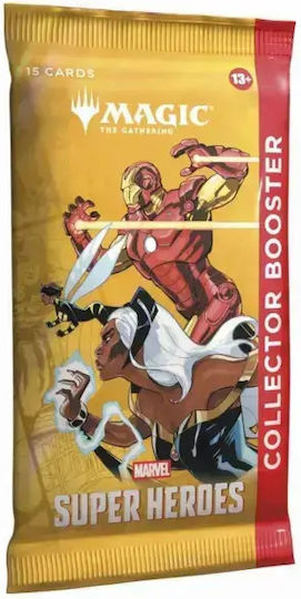 Wizards of the Coast Magic: The Gathering - Marvel Super Heroes Колекционерски Booster Pack (EN)