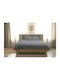Green Future Duvet Cover Set 200x220cm Double With 2 Pillowcases & 1 Bed Sheet Gray