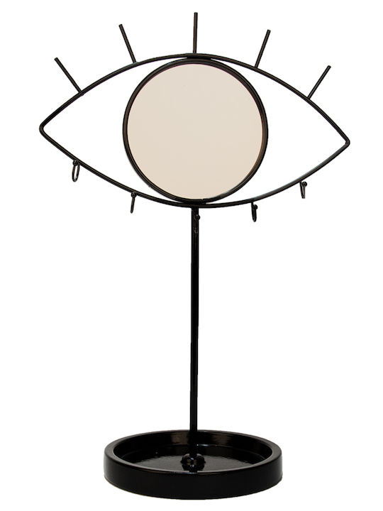 Helio Ferretti Metal Jewellery Hanger Black