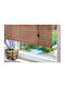 Bamboo Shading Blind In Beige Colour W120xH160cm