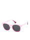 Techsuit Oversized Kinder-Sonnenbrillen mit Polarisiertem Spiegel Rosa