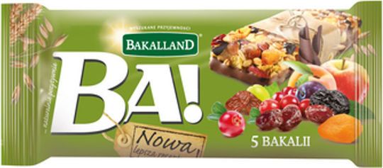 Bakalland Bara Energiei Cu Nuci Și Cranberry 40gr