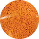 PartyPro Essbare Kuchendekorationen Sprinkles Orange 50g