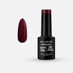Elixir Ojă Pentru Unghii Cu Gel Metallic Rosewood 567 5ml Elixir Ojă Pentru Unghii Cu Gel Metallic Rosewood 567 5ml