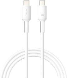 Wiwu USB 2.0 Cable USB-C Male - USB-C 60W White 2m Wiwu USB 2.0 Cable USB-C Male - USB-C 60W White 2m