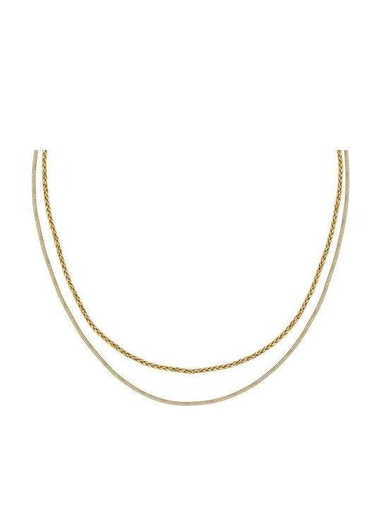 La Petite Story Necklace With Snake Design