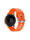 Silicone Strap Galaxy Watch Gear S2 Classic Gear Sport Galaxy Watch Active 2 Fits All 20mm Orange Oem