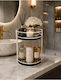 Stewehome S Double Bathroom Organizer Cosmetics Jewelry Makeup Serving White 23 Cm