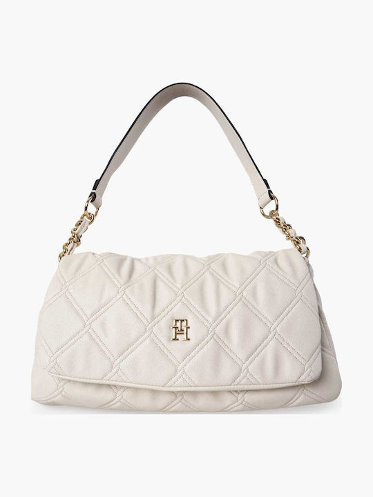 Tommy Hilfiger Tommy Дамска Чанта За Рамо Бежова